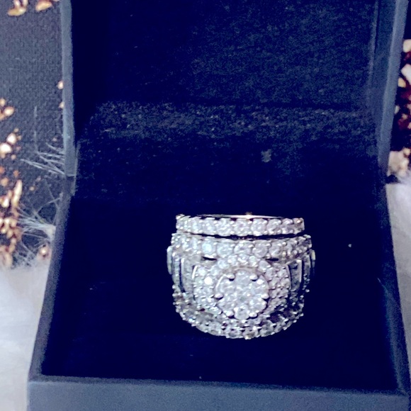 Kay Piece Bridal Set in 14K White Gold 💃🏻 like new - Picture 1 of 6